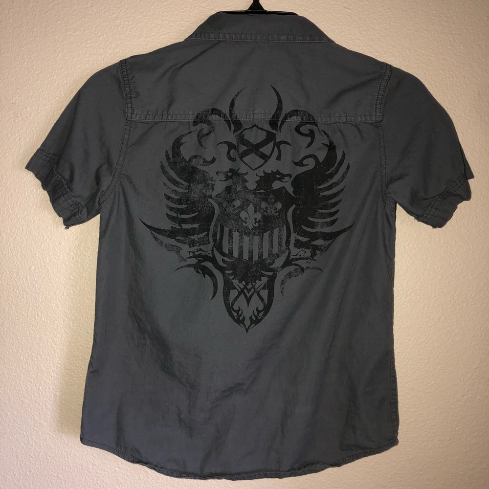 Boys button up shirt